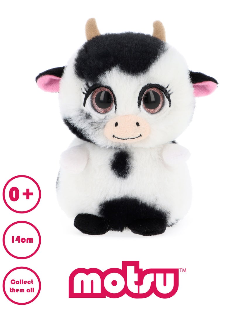 Keel Toys Motsu Cow 14cm | Collectable Plush Toy | Soft Toy | Gift for Kids and Adults - Image 2