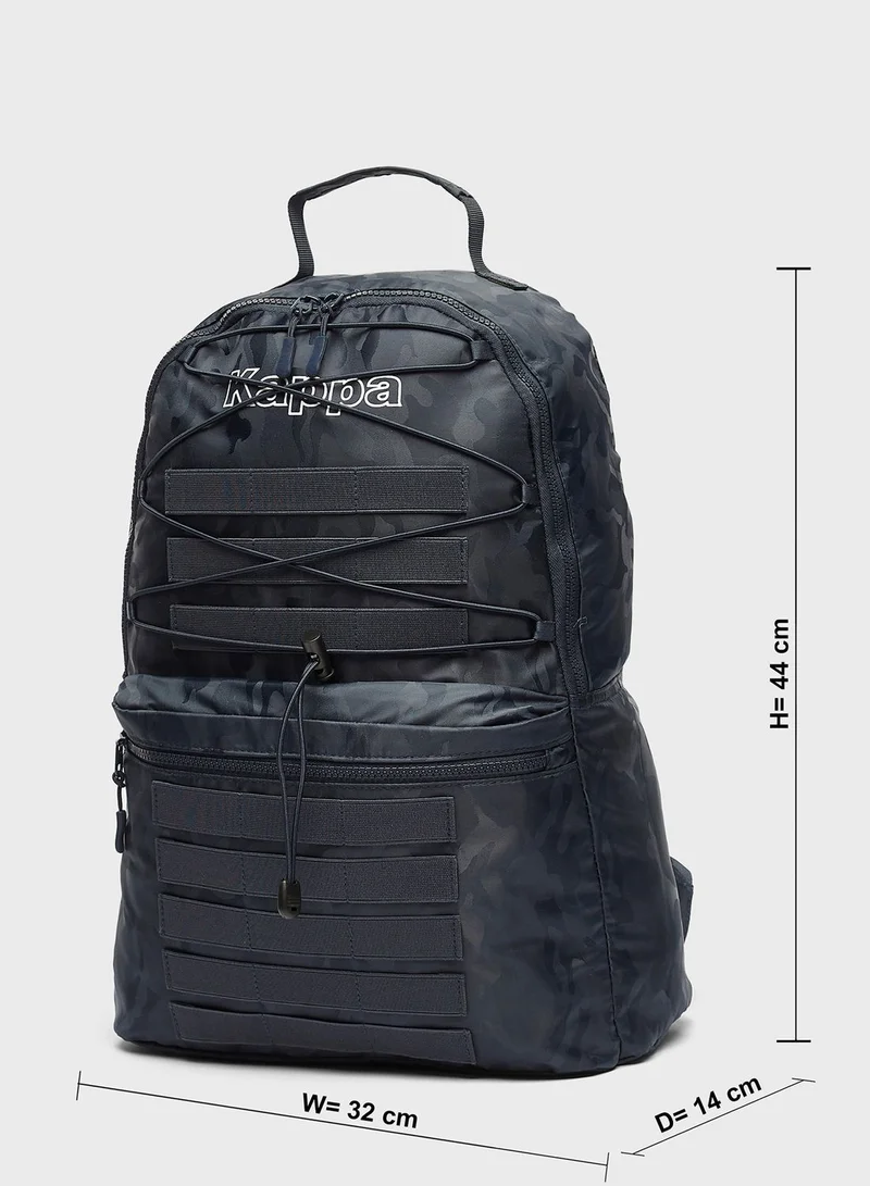 Kappa Camoflauge Print Backpack