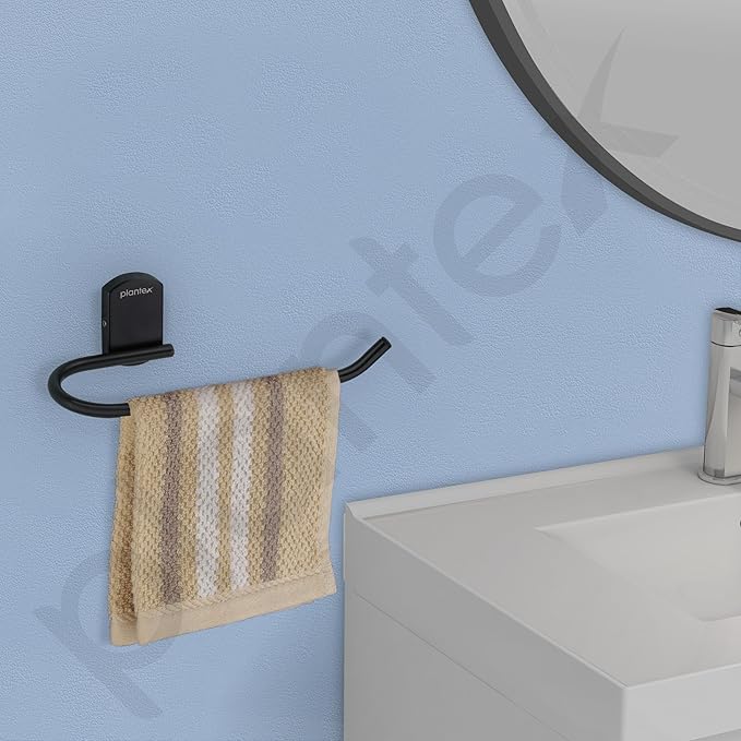 Plantex 304 Grade Stainless Steel Napkin Holder for washbasin Black - Image 2