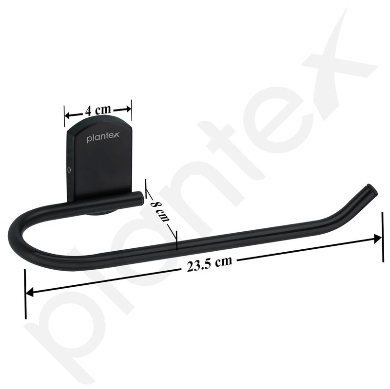 Plantex 304 Grade Stainless Steel Napkin Holder for washbasin Black - Image 3