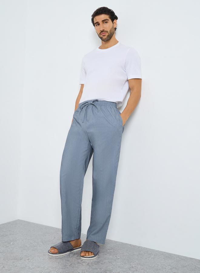 ستايلي مجموعة من 2 بنطال بيجاما قطن بقصة مريحة - Image 3