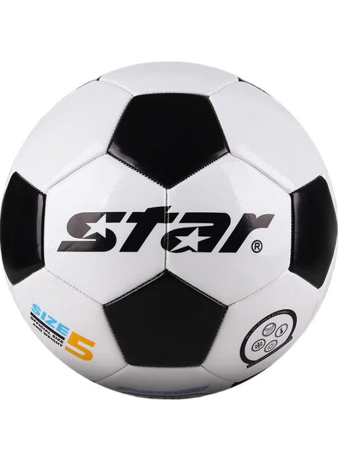 Star Soccer Ball Size 4 For Children, Elementary School Students, Training Ball, Wear-Resistant Pvc Material Sb8654 - Image 1