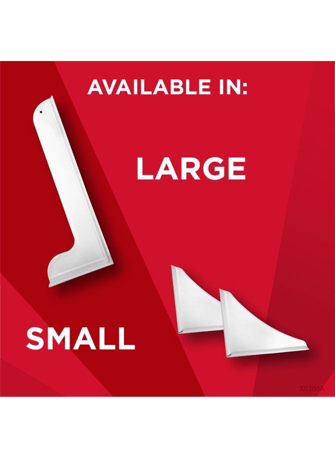 Magic Splash Guard - Prevent Water from Splashing out of the Bath or Shower- White 1 Guard - Image 4