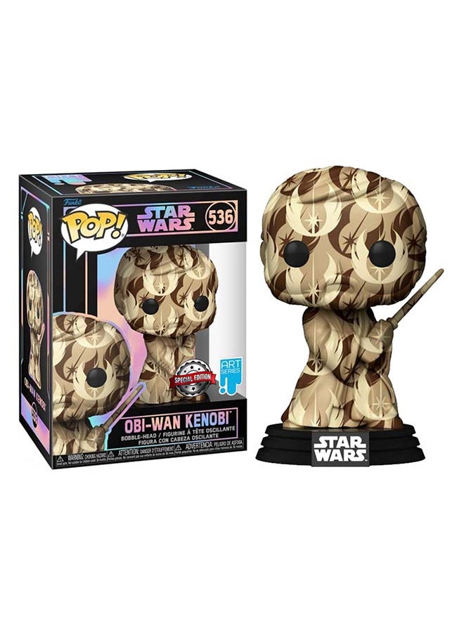 Funko بوب! سلسلة الفنانين: أفلام: حرب النجوم - أوبي وان  - Image 3