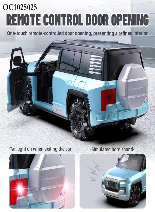سيارة جوي جاي موكا يو 8 قابلة لإعادة الشحن بمقياس 1:12، تعمل بجهاز تحكم عن بعد، مزودة بمحطة شحن كهربائية | ركن تلقائي، إضاءة وموسيقى للأطفال. متعددة الألوان - Image 4