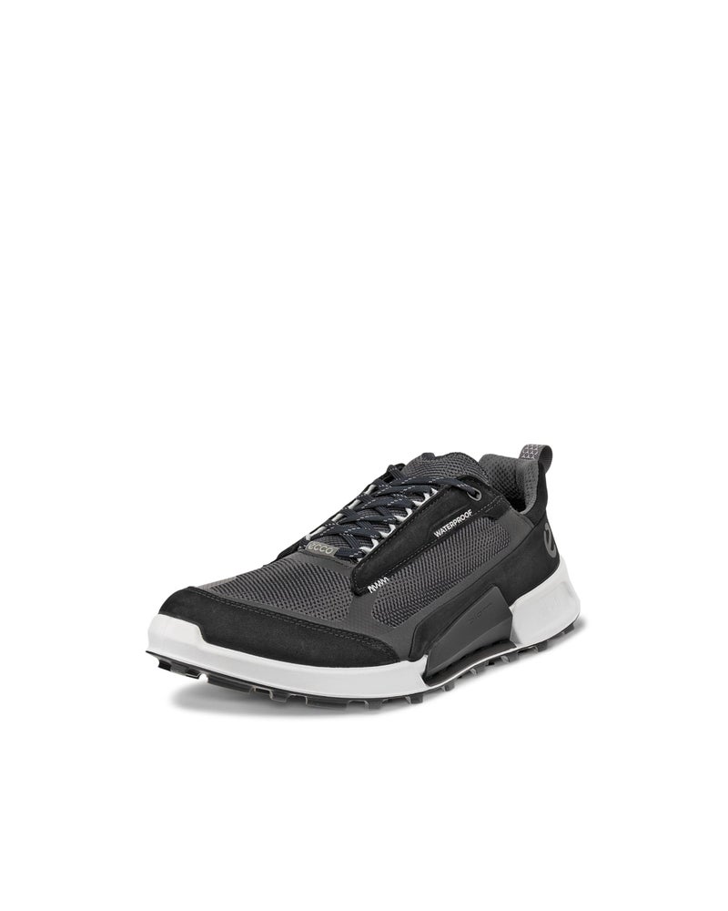 ECCO Mens Biom 21 Cross Mountain Waterproof Low Trail Running Shoe BlackMagnetBlack 77 5