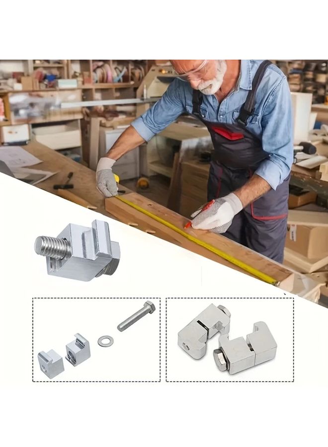 M8 Stainless Steel Mini Tiger C Clip Adjustable Fastener For Woodworking DIY - Image 2