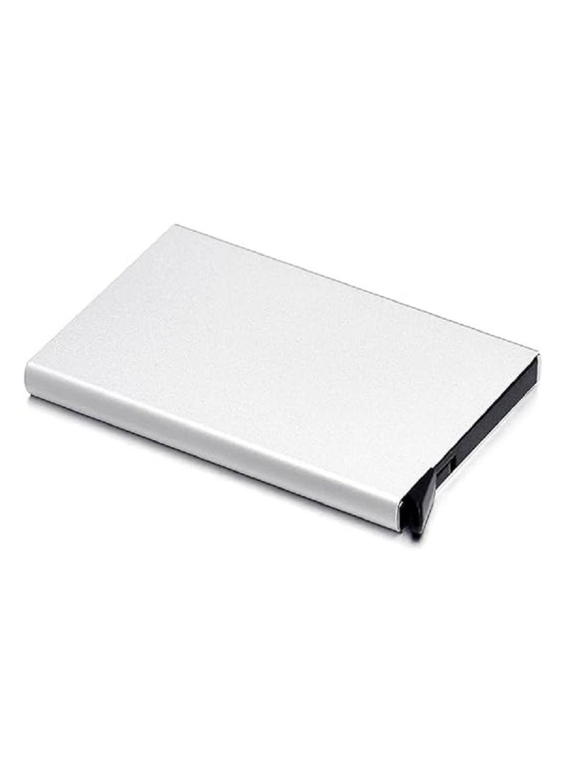 Aluminum wallet - aluminum ball - with blocking identification technology - Image 1