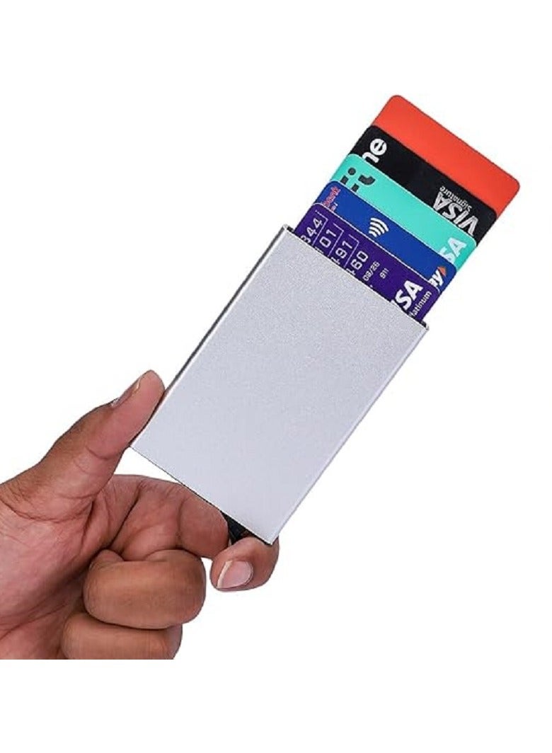 Aluminum wallet - aluminum ball - with blocking identification technology - Image 5