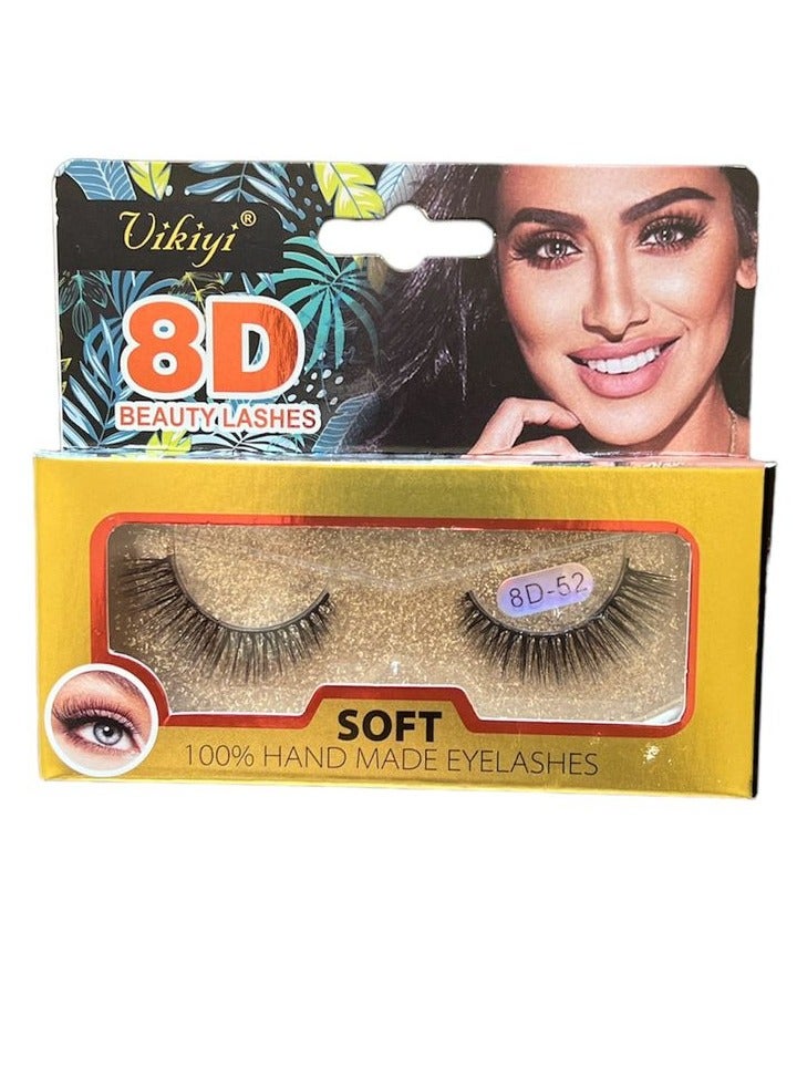 زوج رموش مستعارة - لون أسود