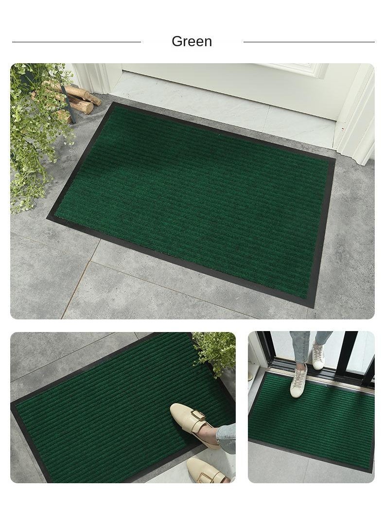 Striped Water Absorption Entrance Door Mat Green - pzsku/Z47F9F7809C097F0AB473Z/45/_/1710313623/d0dfbea5-1ff0-41d0-830f-729956a1dc8d