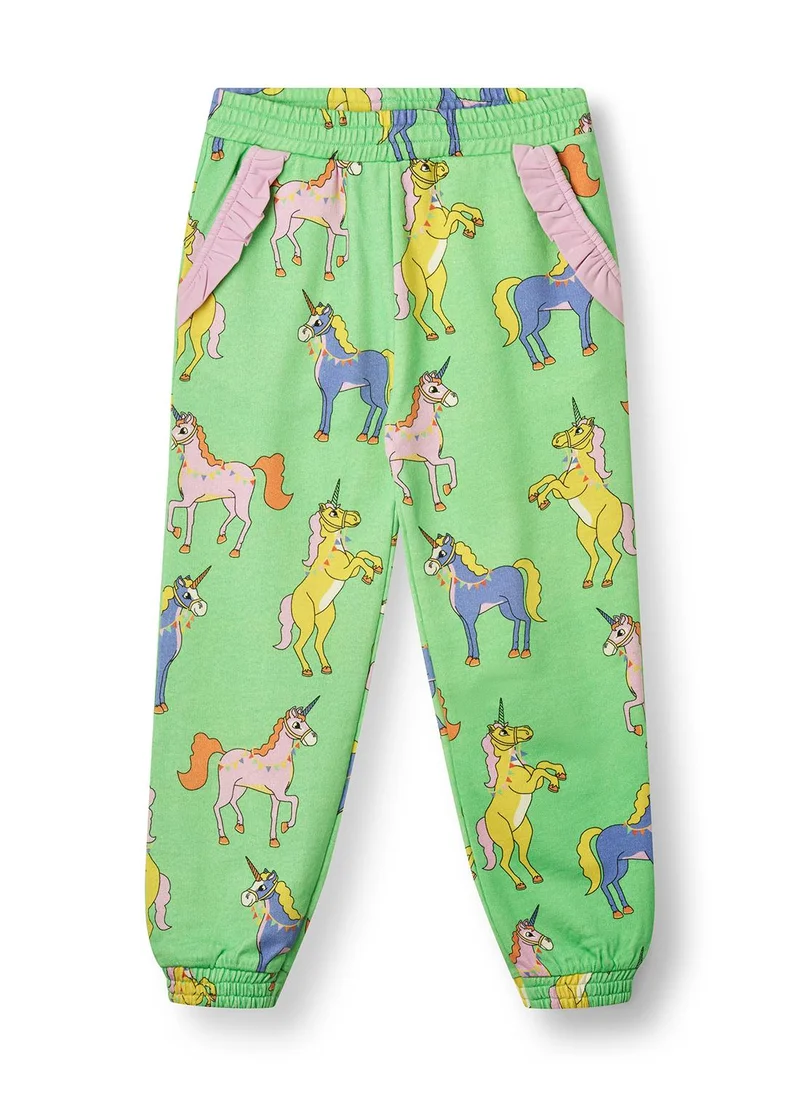Småfolk Pants with unicorns