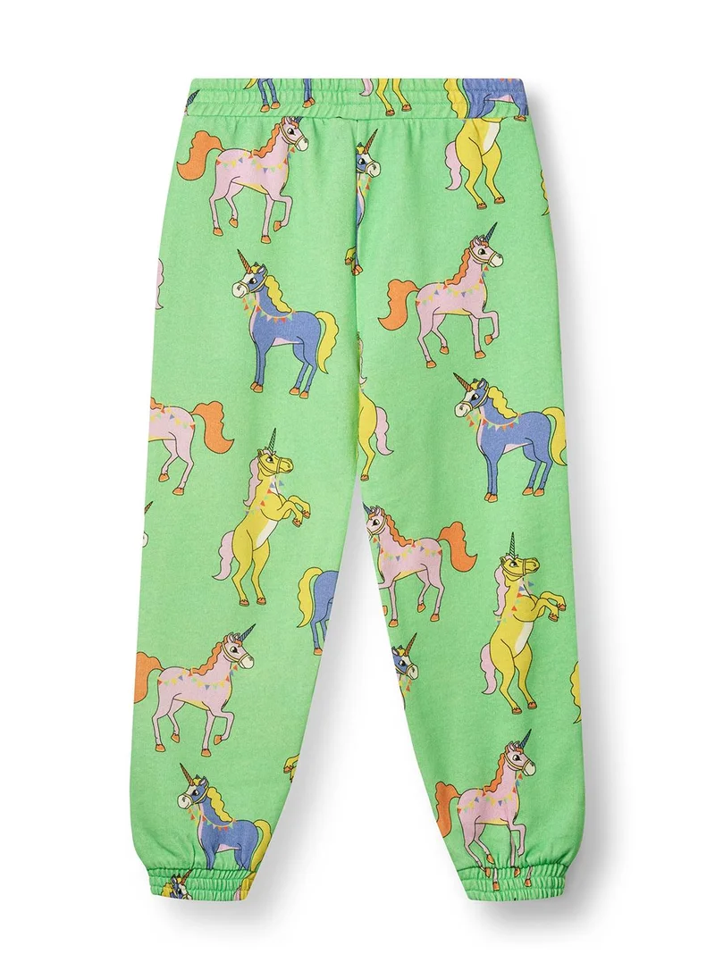 Småfolk Pants with unicorns