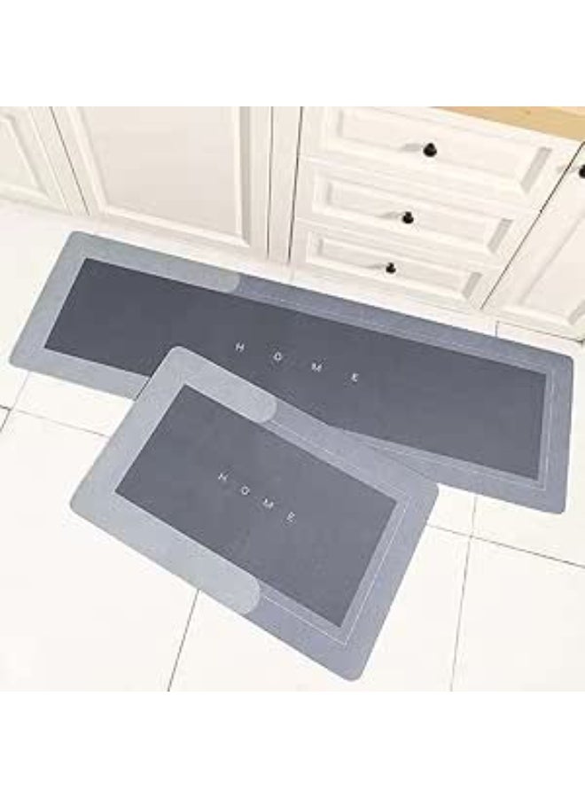 room mat 2pc of Water Absorbing Mats for you Kitchen or Bathroom Big - Image 1