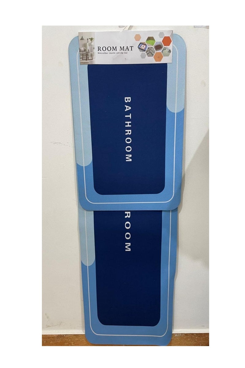 room mat 2pc of Water Absorbing Mats for you Kitchen or Bathroom Big - Image 3