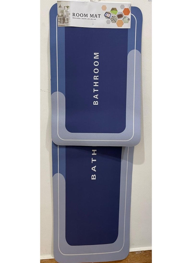 room mat 2pc of Water Absorbing Mats for you Kitchen or Bathroom Big - Image 4