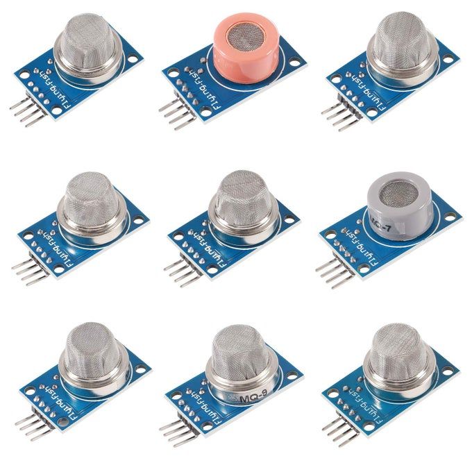 UMLIFE 9PCS/Lot Gas Detection Sensor Module MQ-2 MQ-3 MQ-4 MQ-5 MQ-6 MQ-7 MQ-8 MQ-9 MQ-135 Sensor Module for Arduino - Image 1