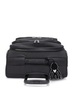 kipling New Youri Spin Medium Wheeled Travel Case with Extendable Trolley Handle Black Noir  - Image 5