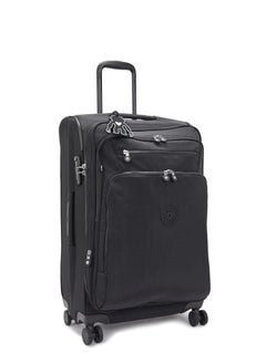 kipling New Youri Spin Medium Wheeled Travel Case with Extendable Trolley Handle Black Noir  - Image 3