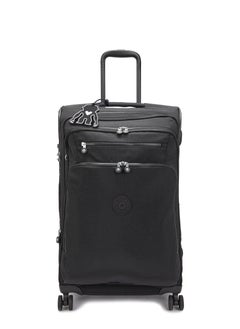 kipling New Youri Spin Medium Wheeled Travel Case with Extendable Trolley Handle Black Noir  - Image 1