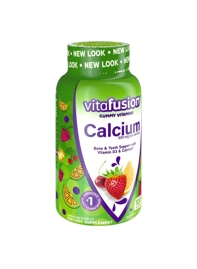 Vitafusion Gummies Calcium with Vitamin D3, 100 Count, Pack of 2 - Image 5