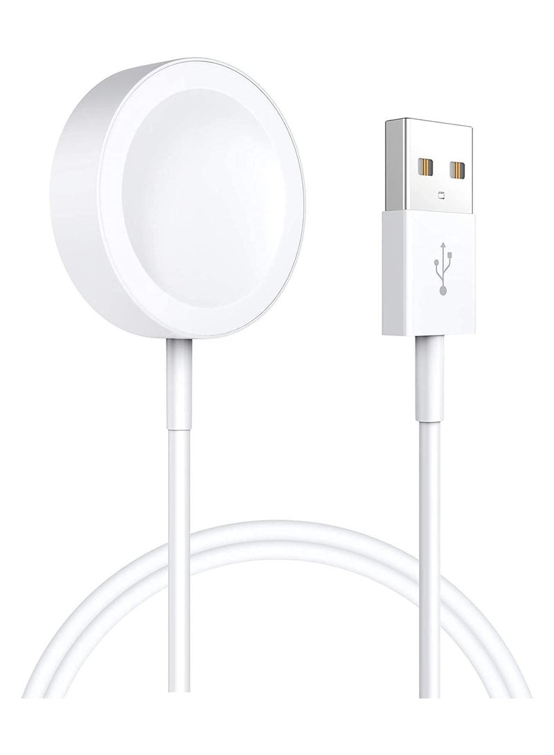 Watch Charger with 3.3ft Charging Cable for Apple Watch Series SE/6/5/4/3/2/1 - Image 1