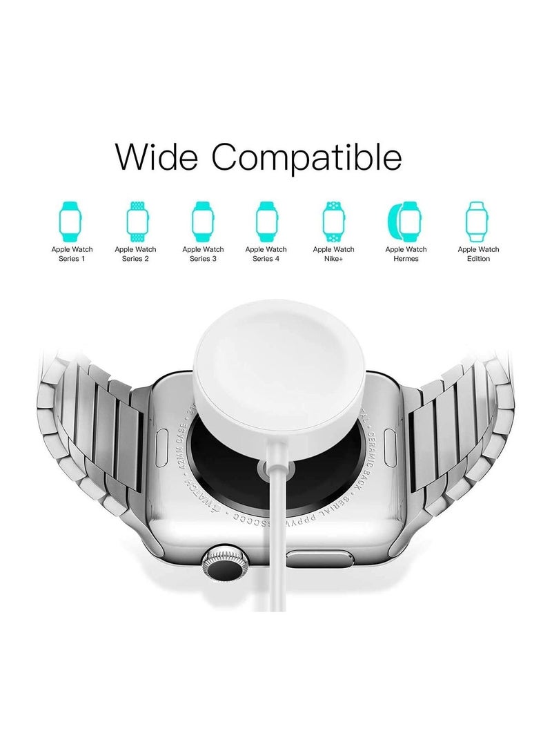 Watch Charger with 3.3ft Charging Cable for Apple Watch Series SE/6/5/4/3/2/1 - Image 3
