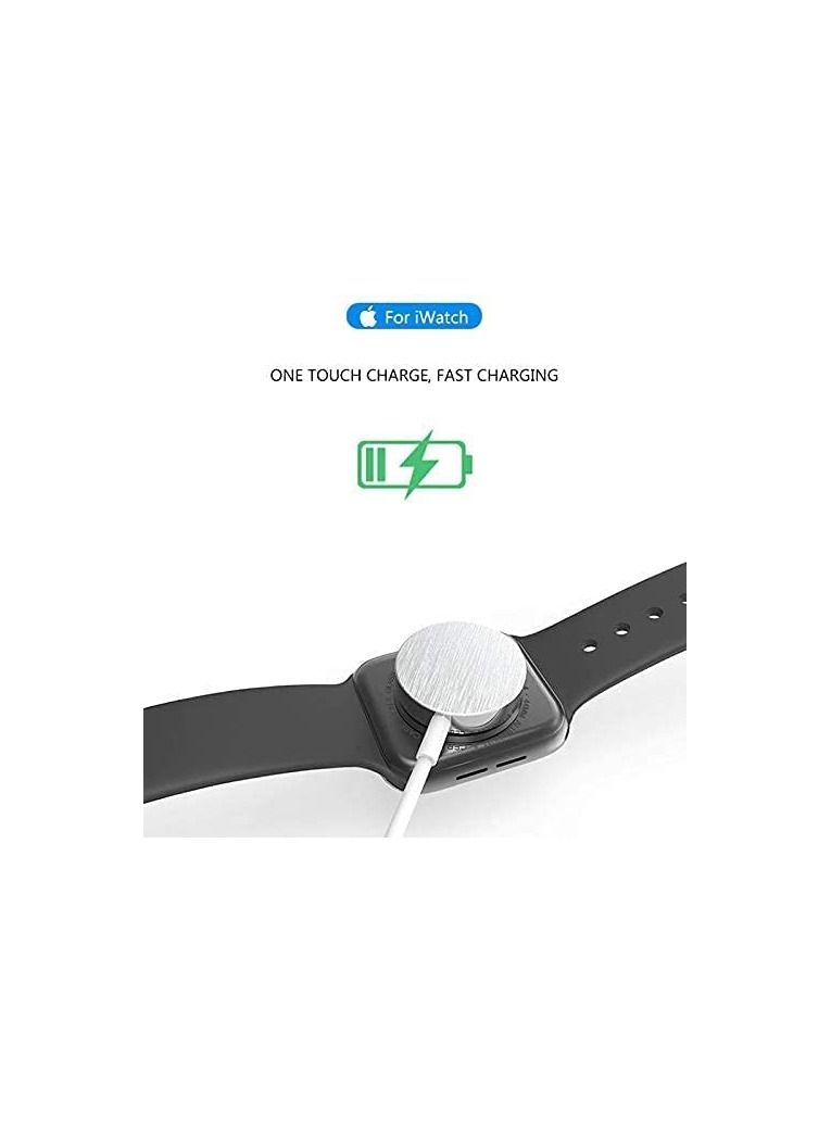 Watch Charger with 3.3ft Charging Cable for Apple Watch Series SE/6/5/4/3/2/1 - Image 4