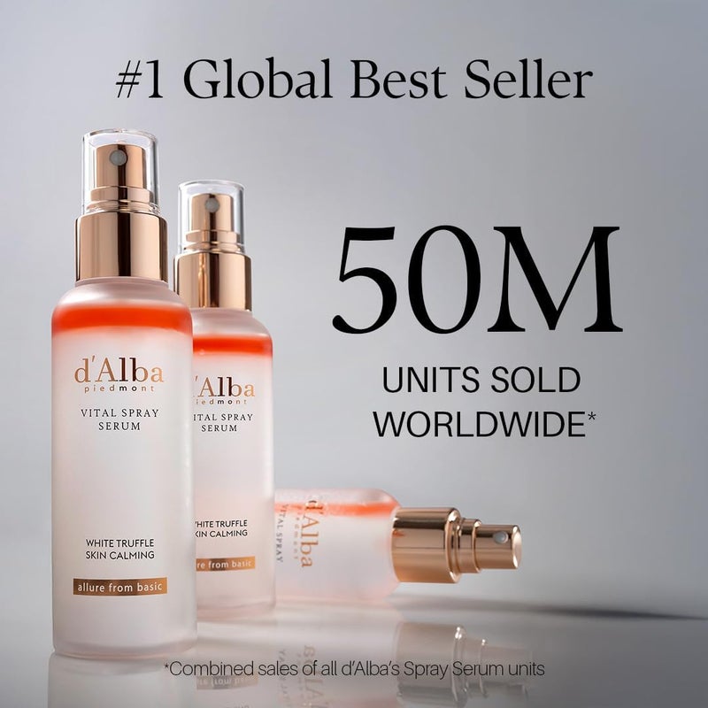 d'Alba سيروم بخاخ فيتال بالفطر الأبيض 100 مل - Image 2