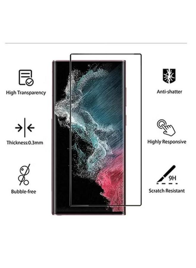 PROMASS Screen Protector for Samsung Galaxy S23 plus Nano 11D Edge to Edge Full Coverage Anti-Fingerprint Anti-Explosion - Image 2