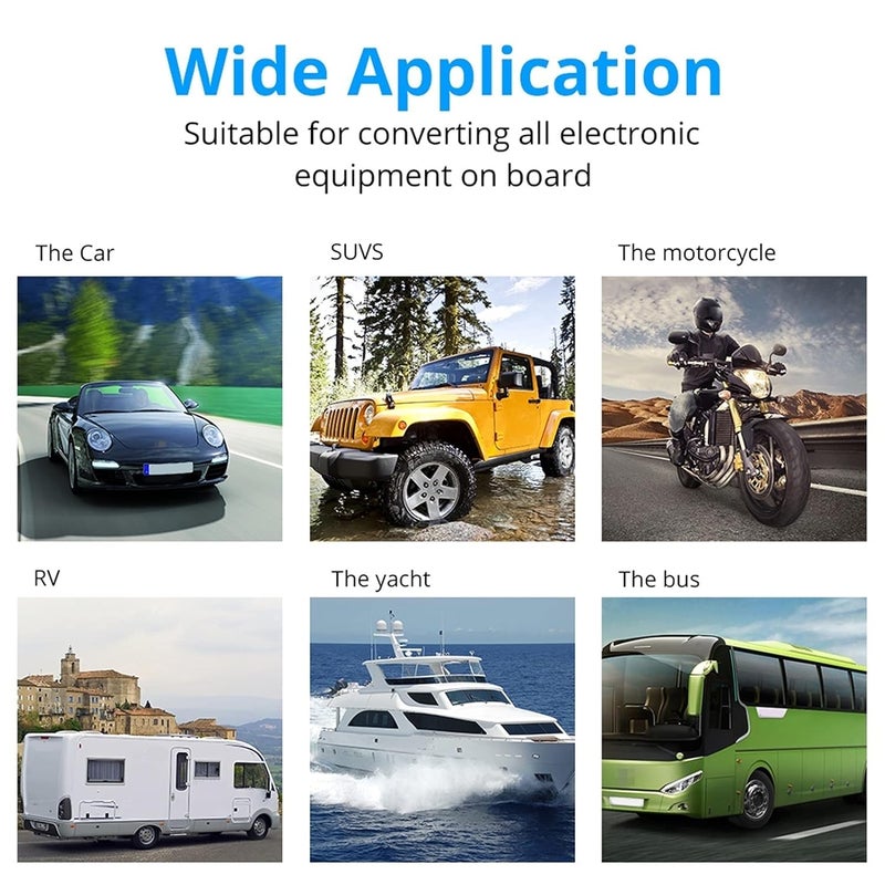 Wivplex 12V/24V Car Boat Rocker Switch Panel with USB Charger - Image 4