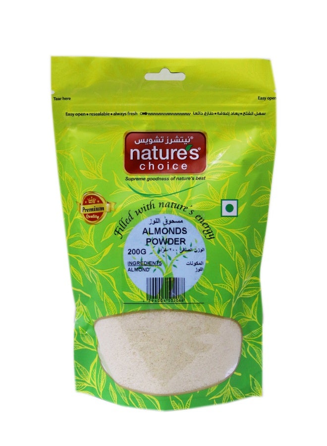Nature's Choice Almonds Powder 200Gm - Image 1
