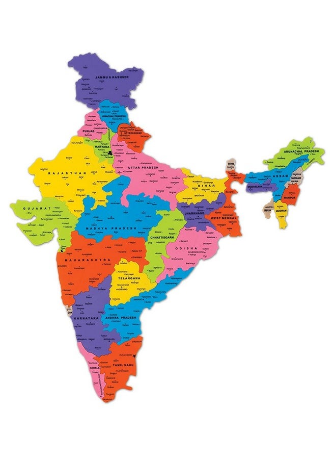 ZEPHYR Zephyr Discover India 3in1 - Puzzle and Educational Toy for Boys and Girls Age 5+ Years  - Image 2