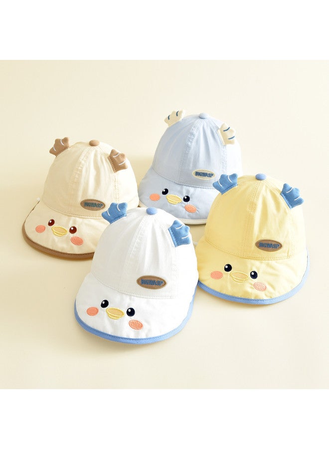 Bumblebee قبعات أطفال للجنسين قبعة شمسية خارجية للأطفال قبعة دلو لطيفة كرتونية بريم عريض قبعة صياد - Image 5