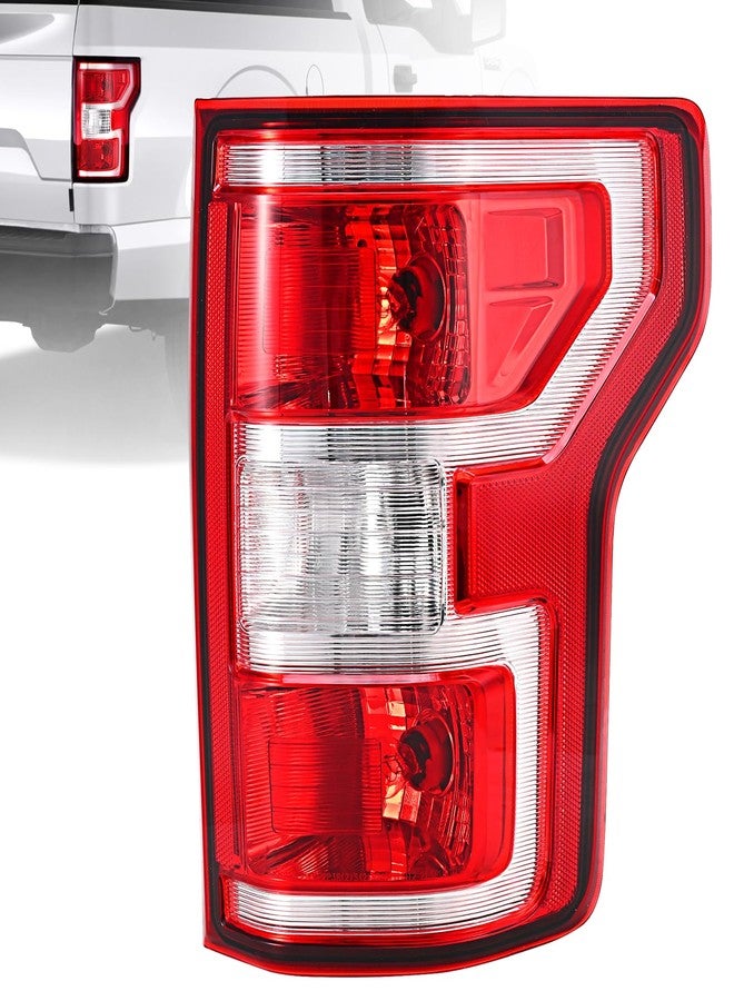 مجموعة مصابيح خلفية BeamTrack F150، متوافقة مع فورد F-150 موديلات 2018-2020، جهة الراكب اليمنى، LED، أحمر، مصباح سيارة، مصباح خلفي - Image 1
