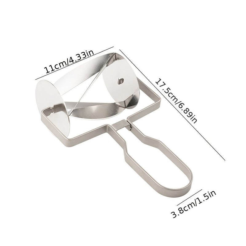 A Stainless Steel Rolling Cutter For Dough Pastries Croissants And Soft Candy Strips 1pc - Image 4