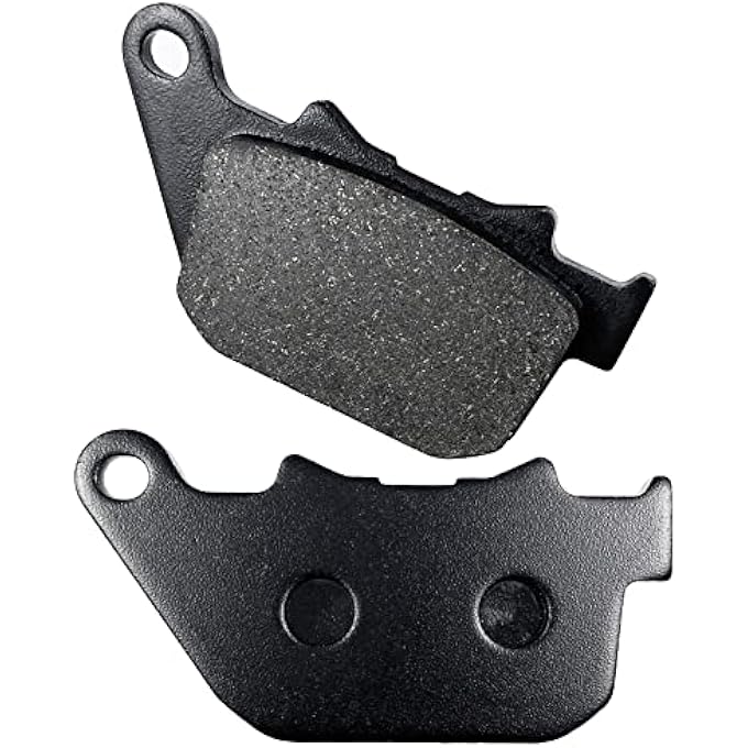 BRAKE PADS FRONT AND REAR FOR HARLEY DAVIDSON SPORTSTER 1200 XL1200C CUSTOM, SPORTSTER 883 XL883 XL883C CUSTOM, XL883R XL883N XL883L XL1200L XL1200N XL1200V - Image 4
