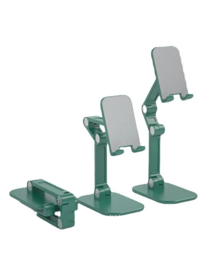 MIRFA - Foldable Phone Stand With Adjustable Height and Angle for Desk (Green) - Image 1