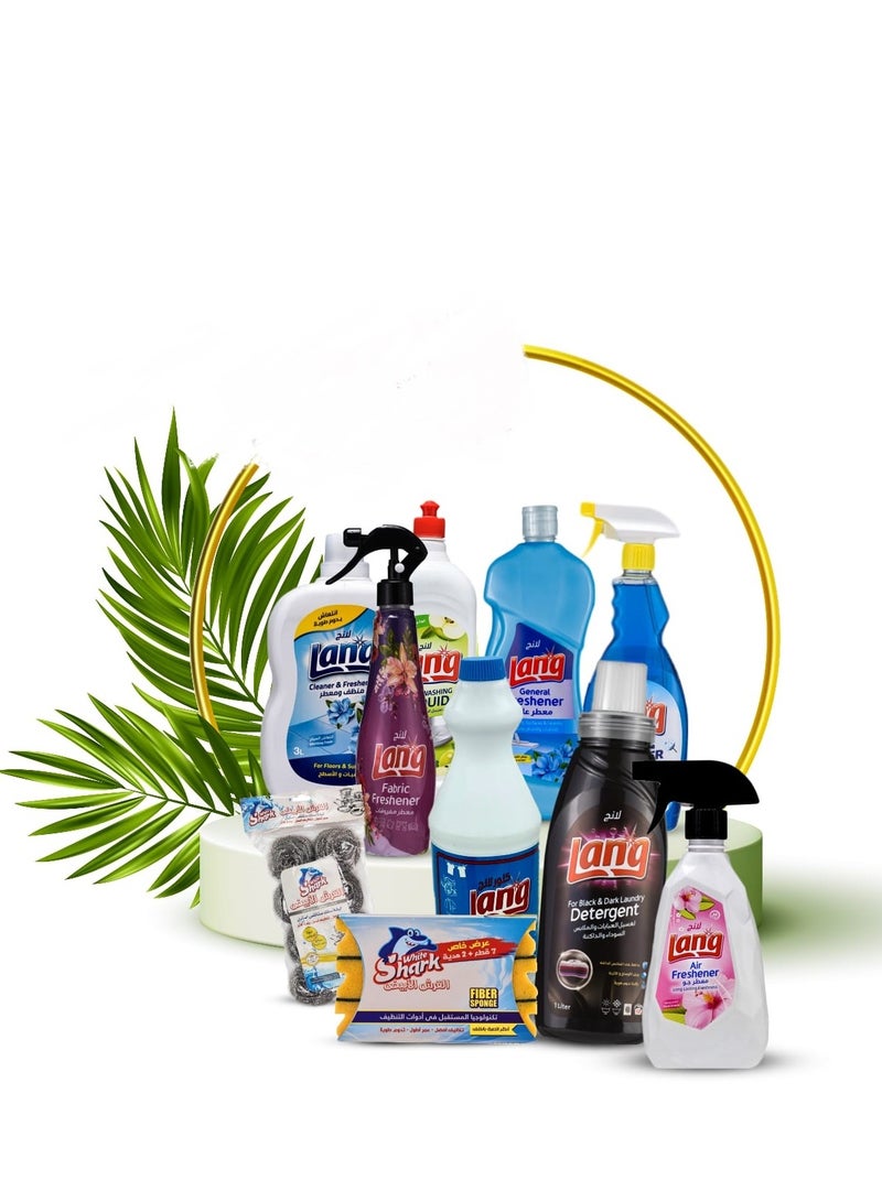 لانج بكج الاقتصادي مكون من  10 قطع