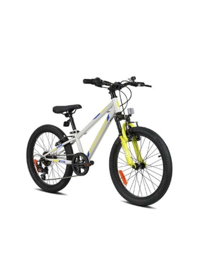 Spartan 20" Spitfire Kids Mountain Bike | Front Suspension, 6-Speed Shimano Gears, Steel Frame, Adjustable Saddle | MTB for Boys Ages 6 to 9 | Frame with Knobby Tires & Sporty Look | SP-3281 - Image 1