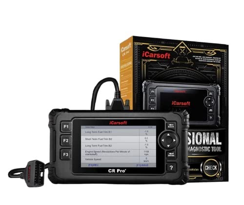 iCarsoft CR Pro Outil Diagnostic Automobile Multimarques OBD2 Lecture et effacements Codes dfauts Reset FAP Codage Injecteurs Purge ABS et autres fonctions