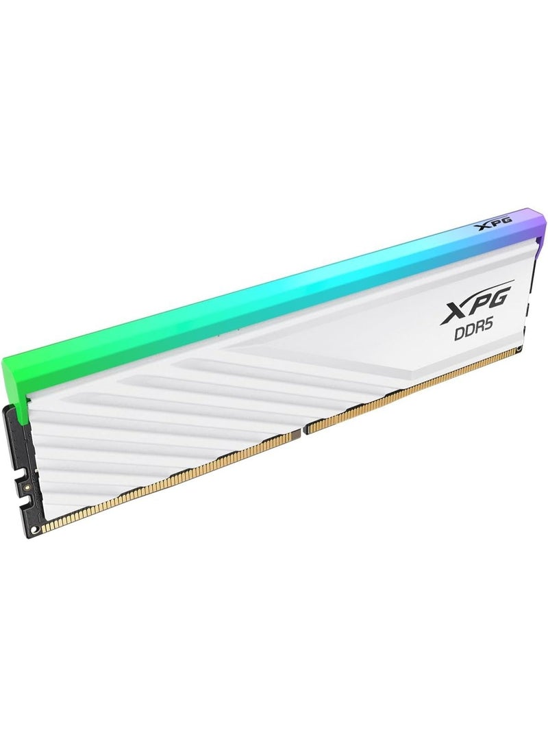 ADATA XPG Lancer Blade RGB DDR5 32GB (2×16GB) 6000 MHz CL36-38-38 – White Desktop Memory Kit - Image 2