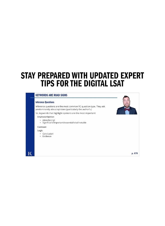 LSAT Prep Plus 2024: Strategies for Every Section + Real LSAT Questions + Online