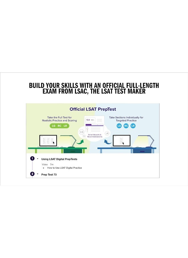 LSAT Prep Plus 2024: Strategies for Every Section + Real LSAT Questions + Online  - Image 2
