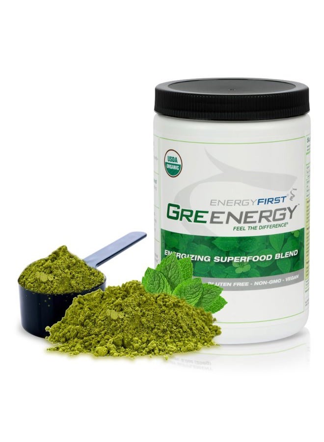 EnergyFirst Energize and Detoxify Greenergy Organic Superfood Powder - Vegan, Gluten-Free, Sugar-Free, Non-GMO - 30 Servings for Daily Energy & Immunity Boost! - Image 1