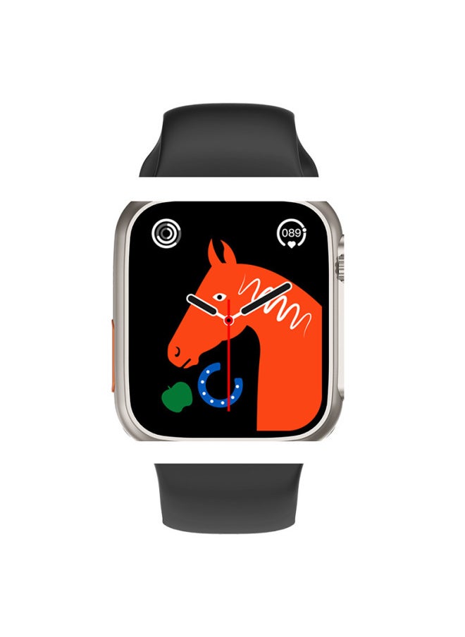 T900 ULTRA Smart Watch Huaqiang North S8 Watch Bluetooth Call Watch9 Incoming Call Reminder Heart Rate-Color:T900 ULTRA 2S Orange