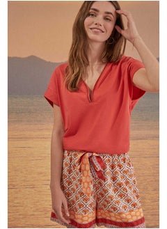 women'secret Printed belt shorts  - Image 2