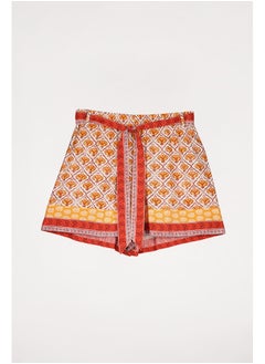 women'secret Printed belt shorts  - Image 4