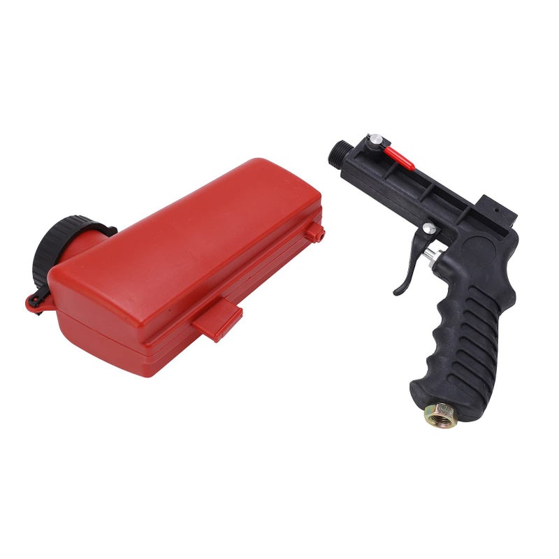 Handheld Pneumatic Sandblaster 1/4 Inch for Auto Repair Metal Prep 21lb Capacity - Image 4