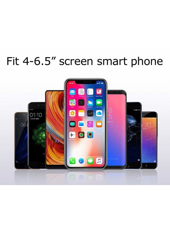 iJDMTOY Smartphone Gravity Holder w/Exact Fit Clip-On Dash Mount Compatible With Tesla Model S and Model X (Won't Occupy Air Vent Opening) - Image 4
